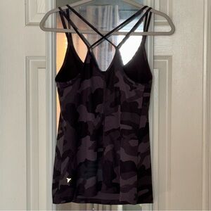 Old Navy Black Fitted Cut Out Camisole